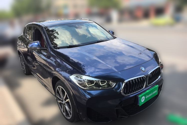 Used BMW X2 2020 sDrive25i Luxury Model with M Sport Package Front Right 45 Deg