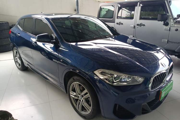 Used BMW X2 2020 sDrive25i Leading Model M Sport Package Front Right 45 Deg