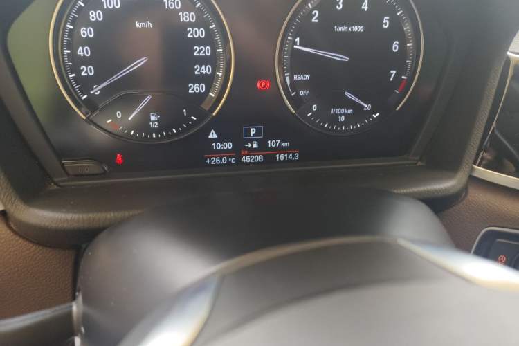 Used BMW X2 2020 sDrive20i M Sport Package Odometer Close Up