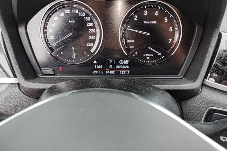 Used BMW X2 2020 sDrive20i M Sport Package Odometer Close Up