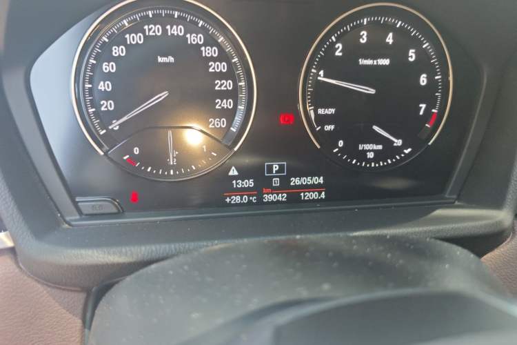 Used BMW X2 2020 sDrive20i M Sport Package Odometer Close Up