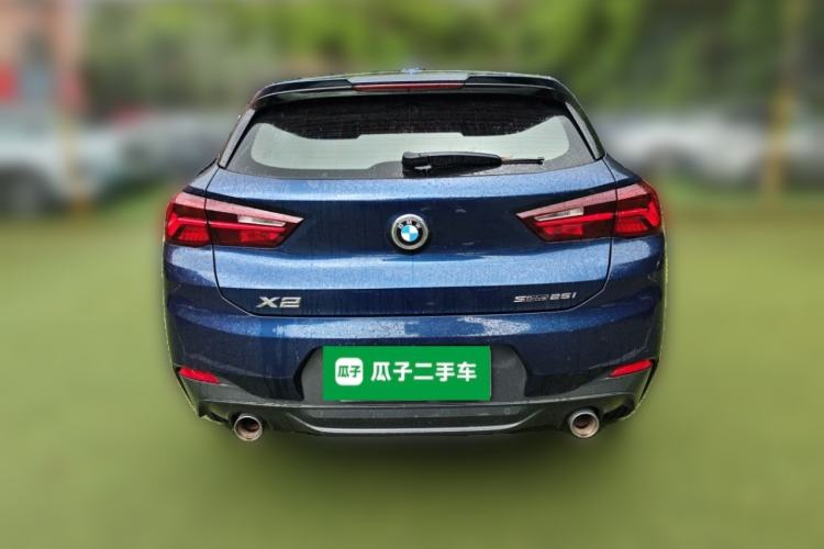 Used BMW X2 2020 sDrive25i Luxury Model with M Sport Package Rear