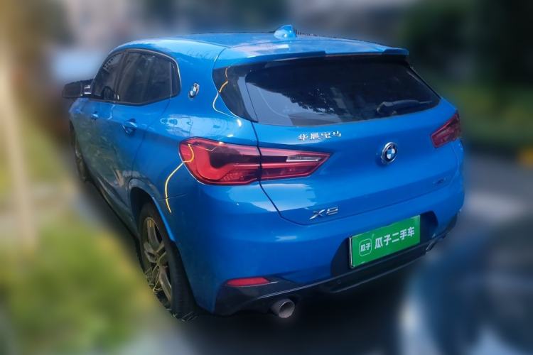 Used BMW X2 2020 sDrive25i Leading Model M Sport Package Rear Left 45 Deg