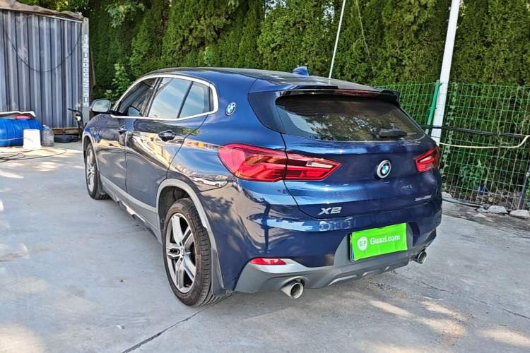 Used BMW X2 2020 sDrive25i Leading Model M Sport Package Rear Left 45 Deg