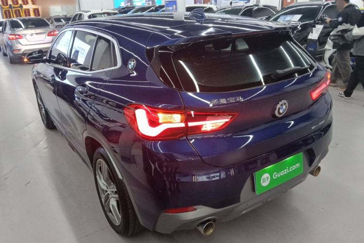 Used BMW X2 2020 sDrive25i Leading Model M Sport Package Rear Left 45 Deg