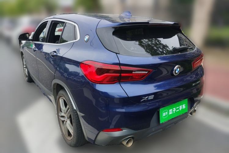 Used BMW X2 2020 sDrive25i Leading Model M Sport Package Rear Left 45 Deg