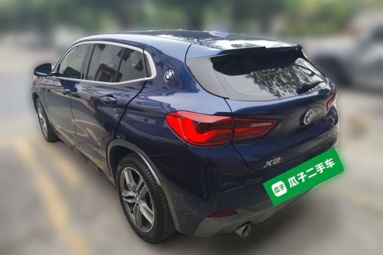 Used BMW X2 2020 sDrive25i Leading Model M Sport Package Rear Left 45 Deg
