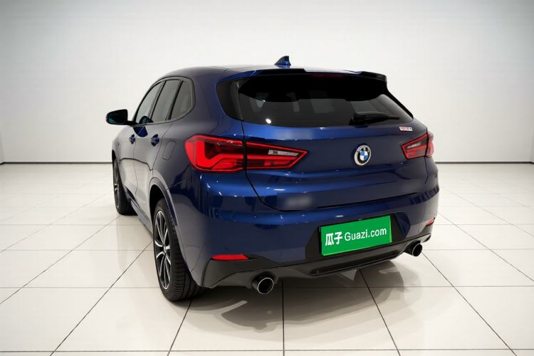 Used BMW X2 2020 sDrive25i Luxury Model with M Sport Package Rear Left 45 Deg