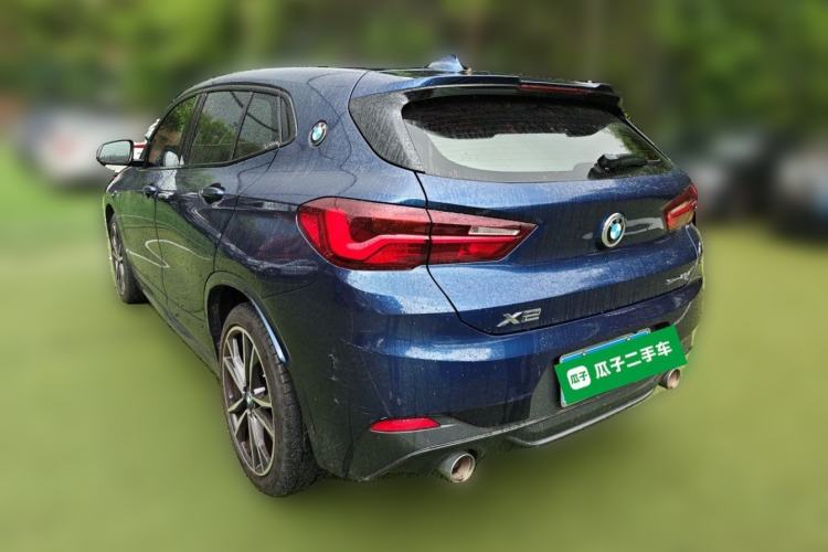 Used BMW X2 2020 sDrive25i Luxury Model with M Sport Package Rear Left 45 Deg