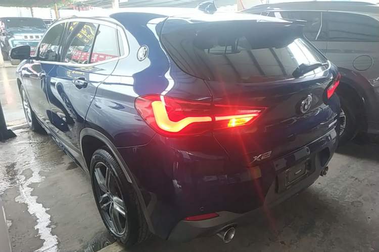 Used BMW X2 2020 sDrive25i Leading Model M Sport Package Rear Left 45 Deg