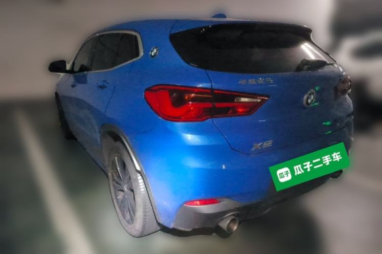 Used BMW X2 2020 sDrive20i M Sport Package Rear Left 45 Deg