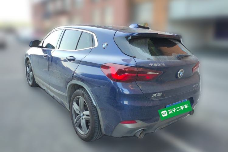 Used BMW X2 2020 sDrive25i Leading Model M Sport Package Rear Left 45 Deg