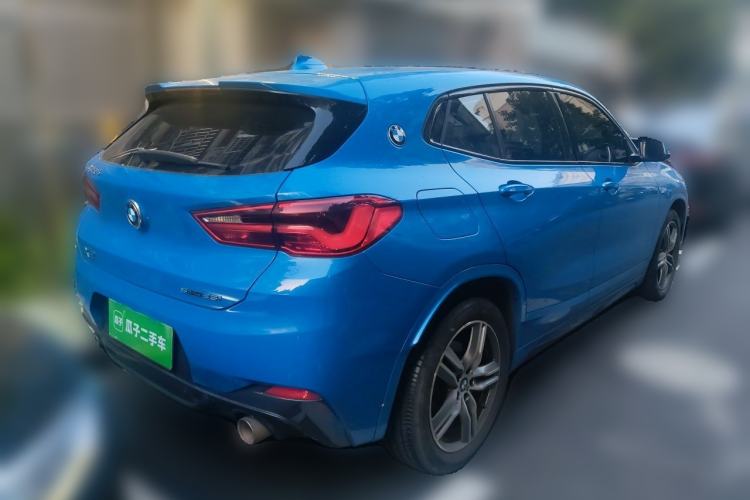 Used BMW X2 2020 sDrive25i Leading Model M Sport Package Rear Right 45 Deg