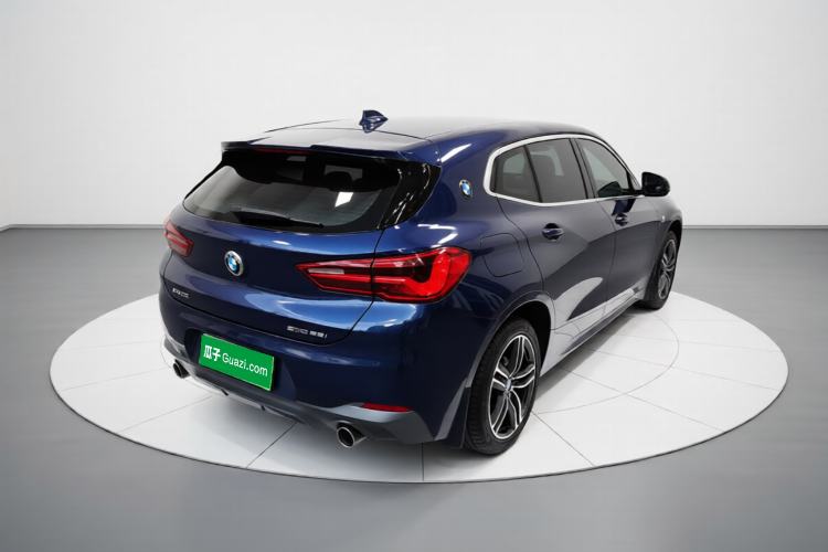 Used BMW X2 2020 sDrive25i Leading Model M Sport Package Rear Right 45 Deg