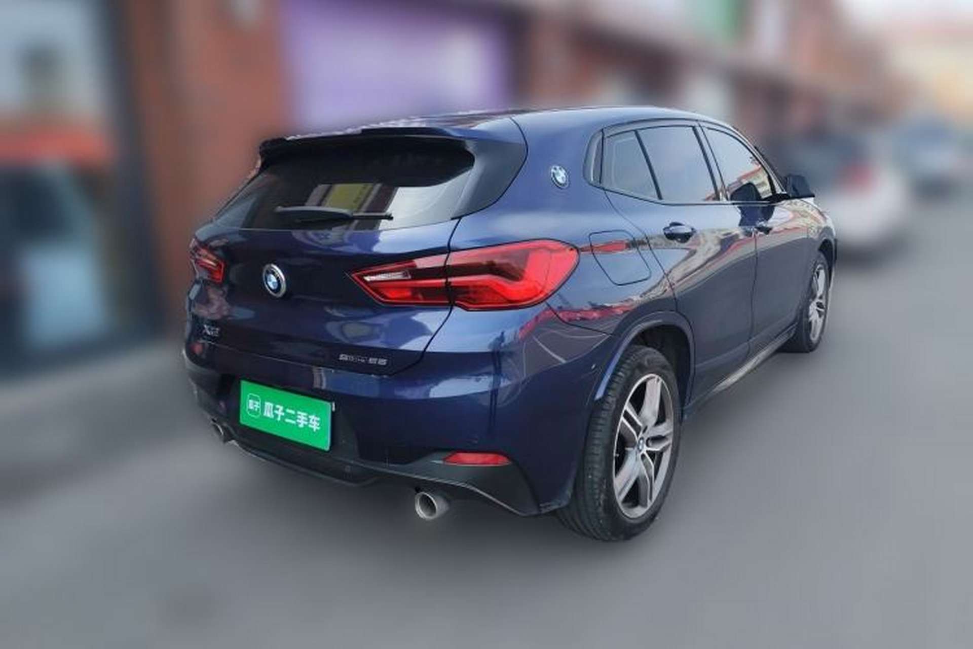 Used BMW X2 2020 sDrive25i Leading Model M Sport Package Rear Right 45 Deg