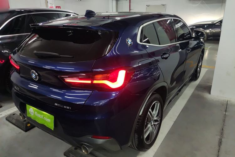 Used BMW X2 2020 sDrive25i Leading Model M Sport Package Rear Right 45 Deg