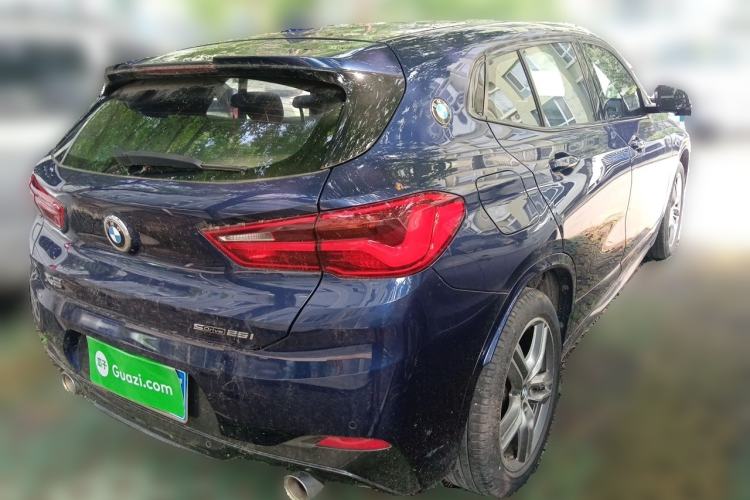 Used BMW X2 2020 sDrive25i Leading Model M Sport Package Rear Right 45 Deg