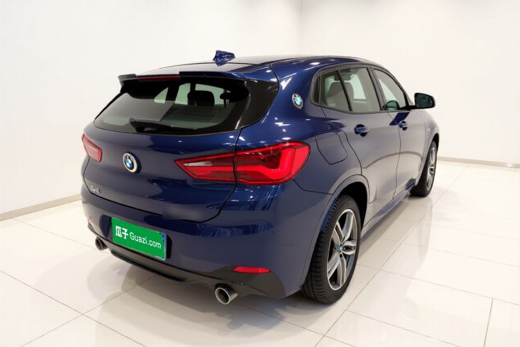 Used BMW X2 2020 sDrive25i Leading Model M Sport Package Rear Right 45 Deg