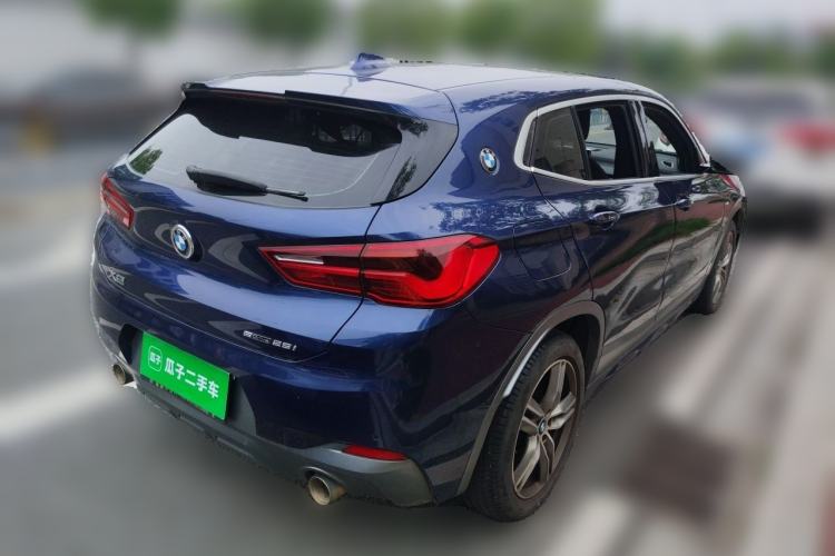Used BMW X2 2020 sDrive25i Leading Model M Sport Package Rear Right 45 Deg