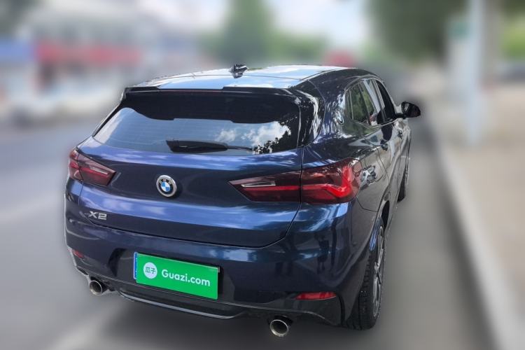 Used BMW X2 2020 sDrive25i Luxury Model with M Sport Package Rear Right 45 Deg