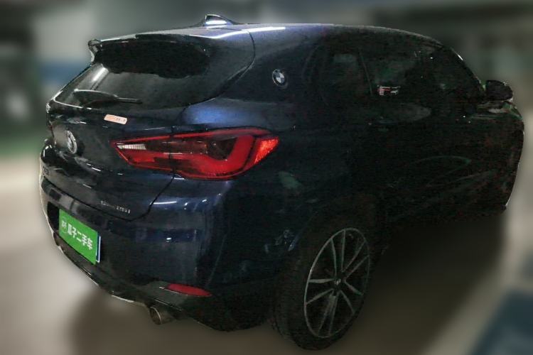 Used BMW X2 2020 sDrive25i Luxury Model with M Sport Package Rear Right 45 Deg