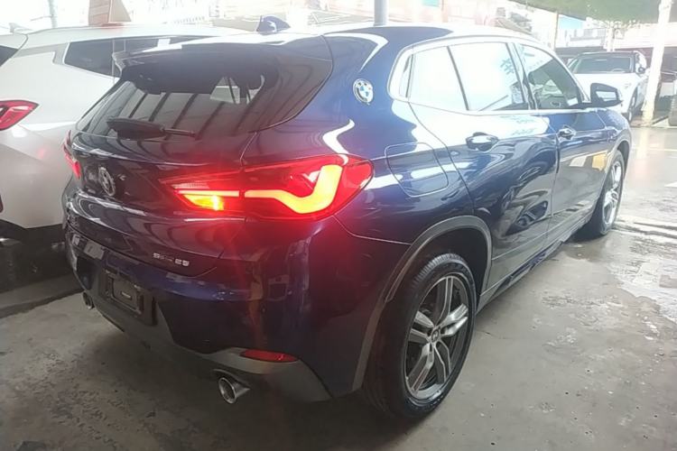 Used BMW X2 2020 sDrive25i Leading Model M Sport Package Rear Right 45 Deg