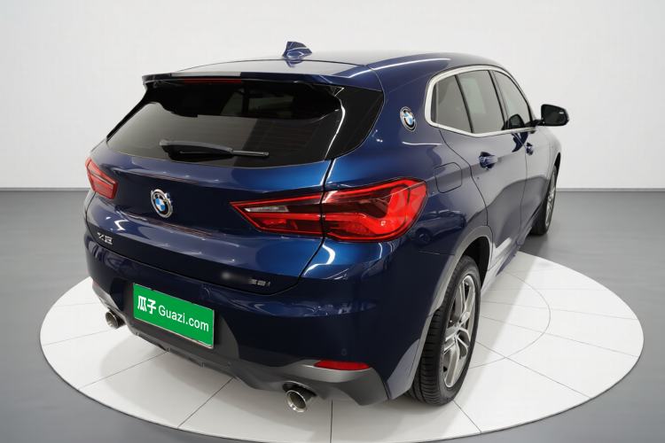 Used BMW X2 2020 sDrive25i Leading Model M Sport Package Rear Right 45 Deg