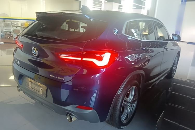 Used BMW X2 2020 sDrive25i Leading Model M Sport Package Rear Right 45 Deg