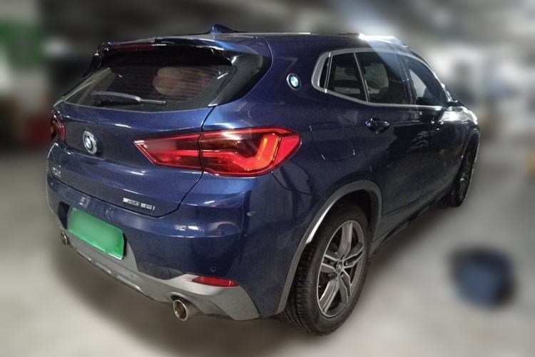Used BMW X2 2020 sDrive25i Leading Model M Sport Package Rear Right 45 Deg