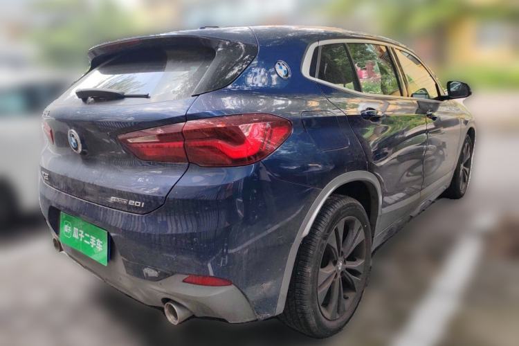 Used BMW X2 2020 sDrive20i M Sport Package Rear Right 45 Deg
