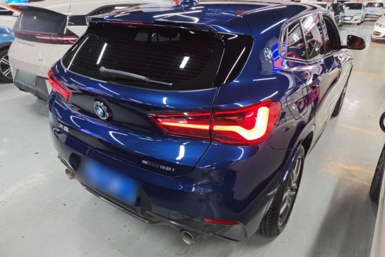 Used BMW X2 2020 sDrive25i Leading Model M Sport Package Rear Right 45 Deg