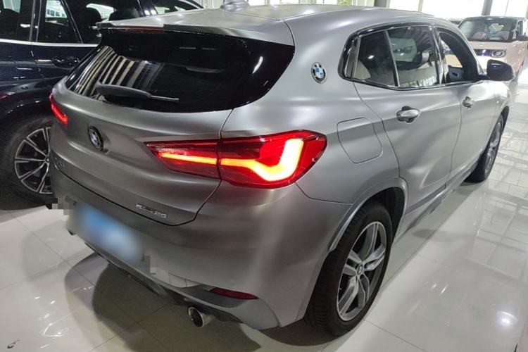 Used BMW X2 2020 sDrive25i Leading Model M Sport Package Rear Right 45 Deg