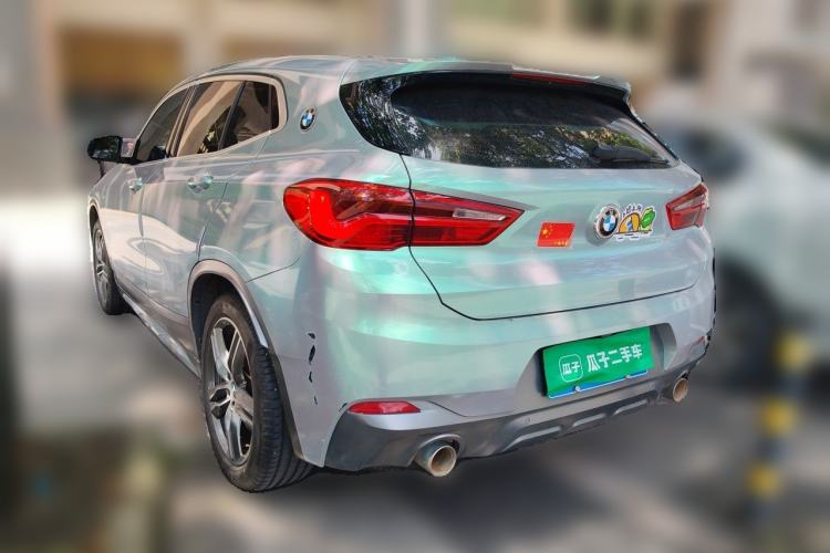 Used BMW X2 2020 sDrive25i Leading Model M Sport Package Rear Left 45 Deg
