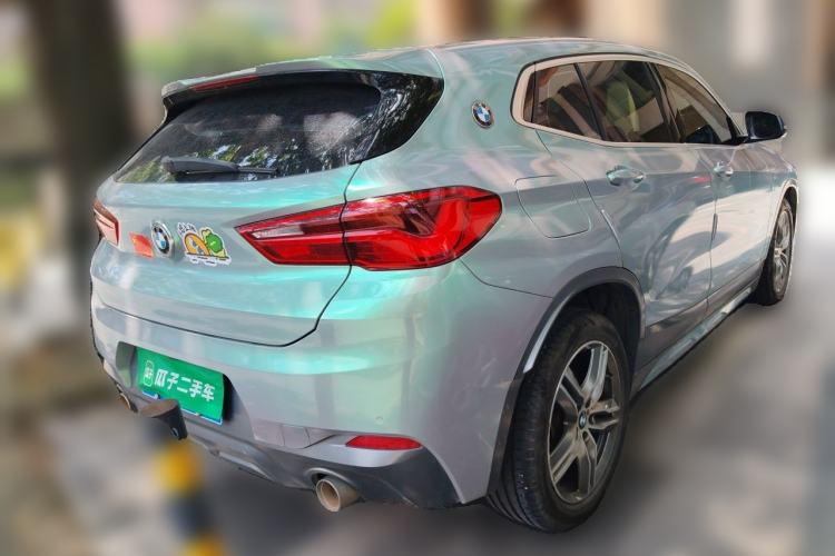 Used BMW X2 2020 sDrive25i Leading Model M Sport Package Rear Right 45 Deg