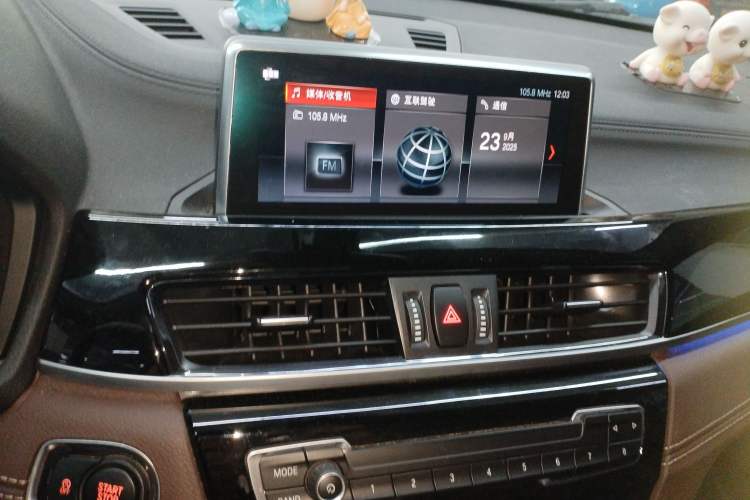 Used BMW X2 2020 sDrive25i Leading Model M Sport Package Audio And AC Panel