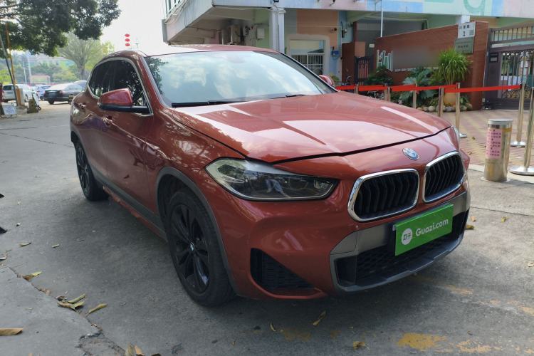 Used BMW X2 2020 sDrive20i M Sport Package Front Right 45 Deg