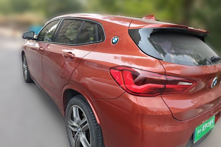Used BMW X2 2020 sDrive25i Leading Model M Sport Package Rear Left 45 Deg