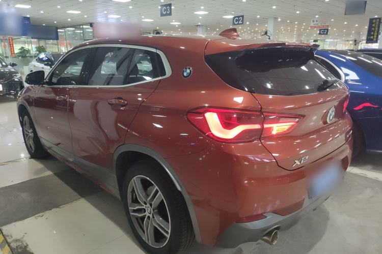 Used BMW X2 2020 sDrive25i Leading Model M Sport Package Rear Left 45 Deg