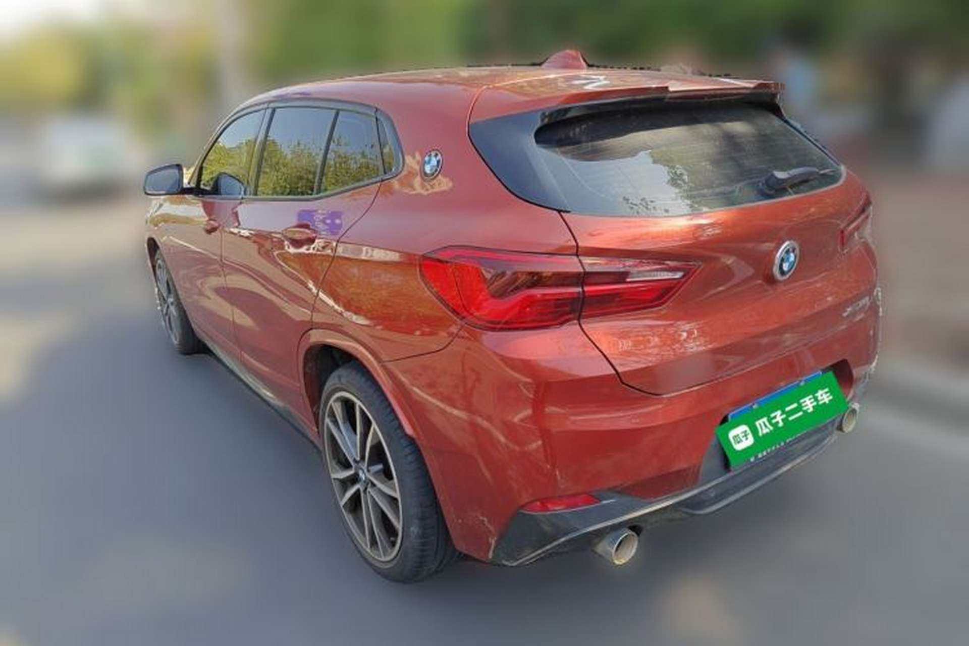 Used BMW X2 2020 xDrive25i M Sport Package Rear Left 45 Deg