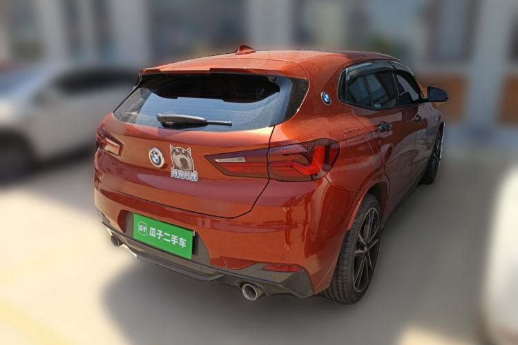 Used BMW X2 2020 xDrive25i M Sport Package Rear Right 45 Deg