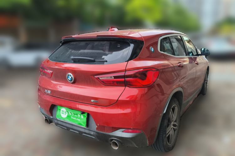Used BMW X2 2020 sDrive25i Leading Model M Sport Package Rear Right 45 Deg