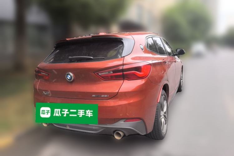 Used BMW X2 2020 sDrive25i Leading Model M Sport Package Rear Right 45 Deg