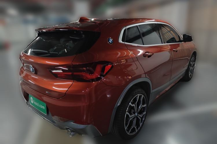 Used BMW X2 2020 sDrive25i Luxury M Sport Package Rear Right 45 Deg