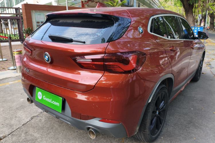 Used BMW X2 2020 sDrive20i M Sport Package Rear Right 45 Deg