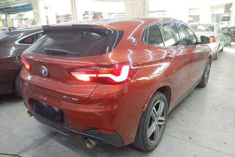 Used BMW X2 2020 sDrive25i Leading Model M Sport Package Rear Right 45 Deg