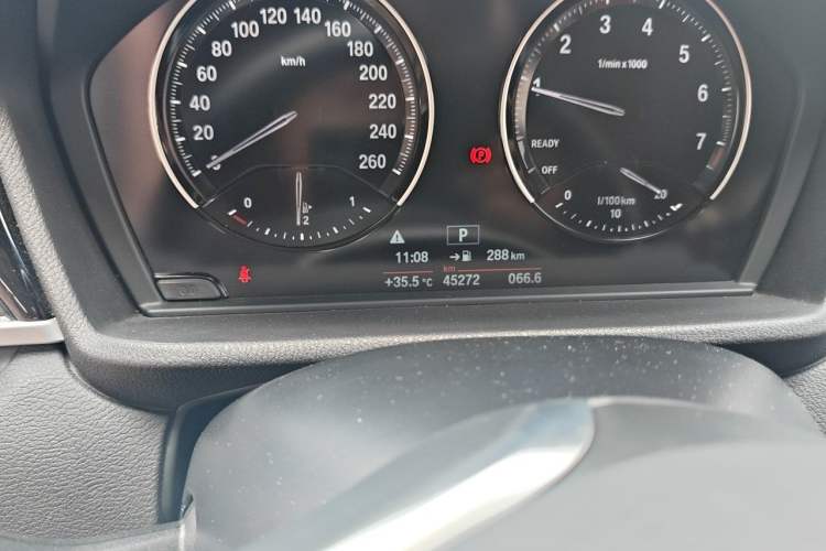 Used BMW X2 2020 sDrive20i M Sport Package Odometer Close Up