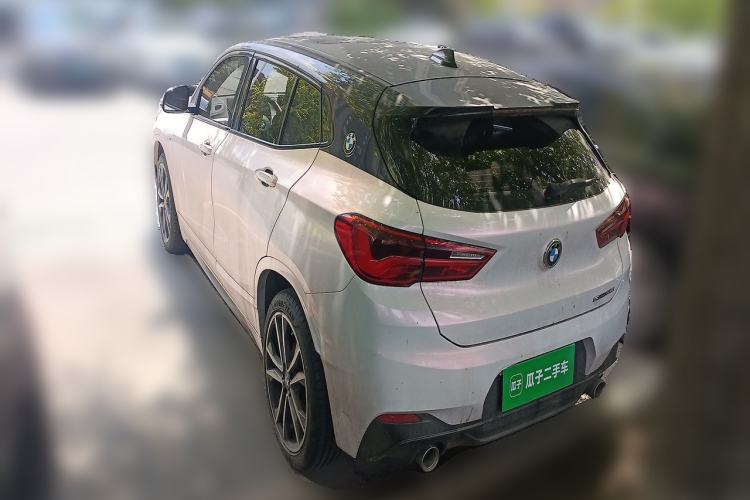 Used BMW X2 2020 sDrive25i Luxury Model with M Sport Package Rear Left 45 Deg