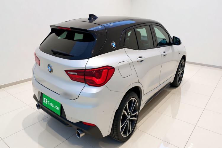 Used BMW X2 2020 sDrive25i Luxury Model with M Sport Package Rear Right 45 Deg
