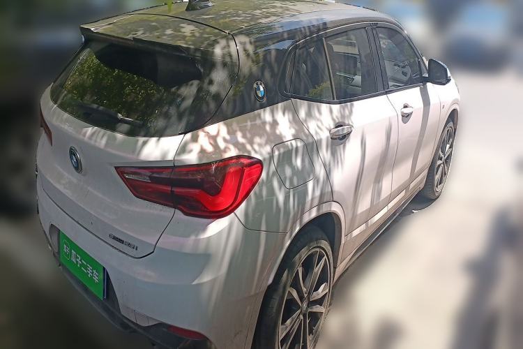 Used BMW X2 2020 sDrive25i Luxury Model with M Sport Package Rear Right 45 Deg
