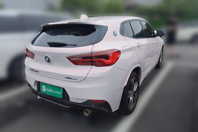 Used BMW X2 2020 sDrive25i Leading Model M Sport Package Rear Right 45 Deg